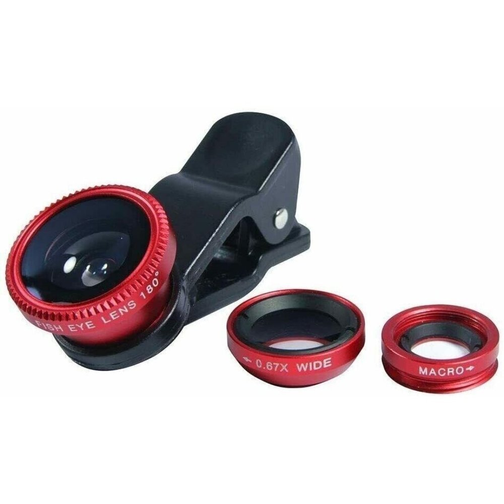 Craig Smartphone Camera Lens Kit - Fisheye, Wide Angle & 10x Lenses NIB